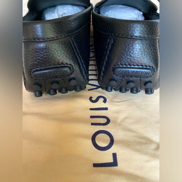NWOT Louis Vuitton LV Hockenheim Black Men’s Moccasin/Loafer US9 EU42 UK8 - Picture 6 of 10